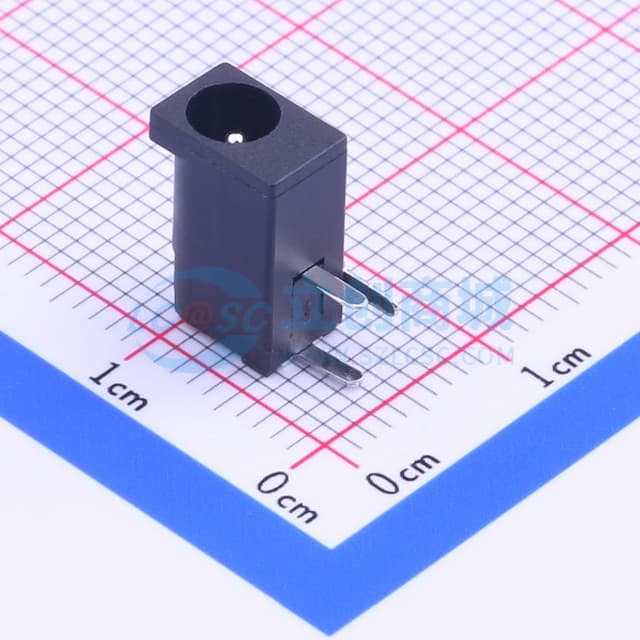 DC电源插座 内径:1mm 外径:4.2mm 【AC】实物图
