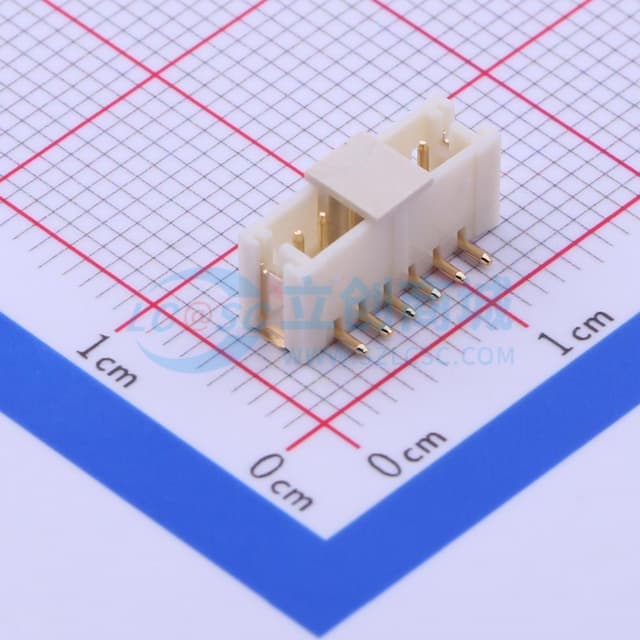 间距:1.5mm 1x6P实物图