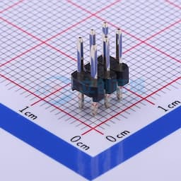 黑金 2x3P 间距:2.54mm 方针 直插【排针】缩略图