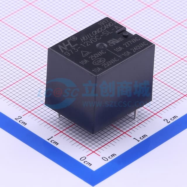 973-12VDC-SL-A 【继电】实物图