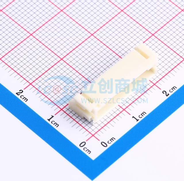 1x9P 间距:2mm 卧贴 系列:PH实物图