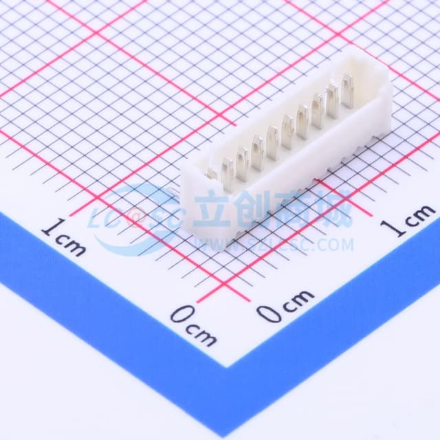 1x10P 间距:1.25mm 弯插 【插件】实物图