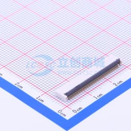 间距:0.5mm P数:50P 翻盖式 双侧触点/上下接缩略图
