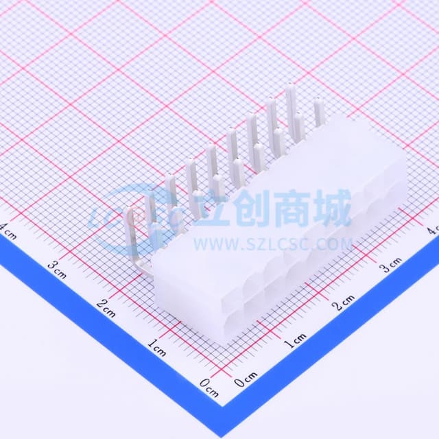 2x9P 间距:4.2mm 弯插 【插件】实物图