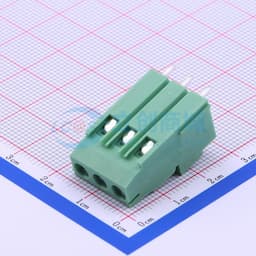 1x3P 5.08mm 直插 排数:1 每排P数:3 【螺钉】缩略图