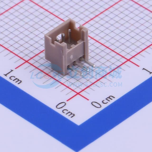 1x3P 间距:1.25mm 弯插 【插件】实物图