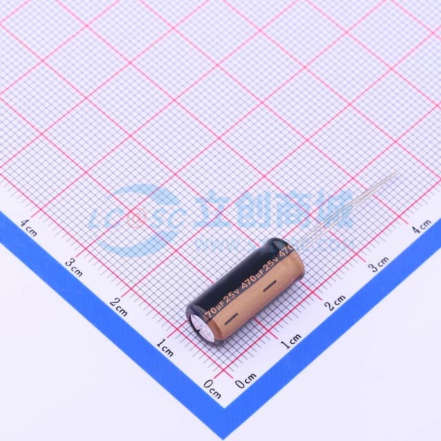 470uF ±20% 25V 【插件】实物图