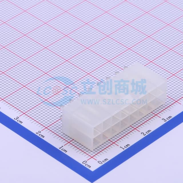 2x8P 间距:4.2mm 直插 【插件】实物图