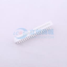 白色 1x20P 间距:2.5mm 弯插【插件】缩略图