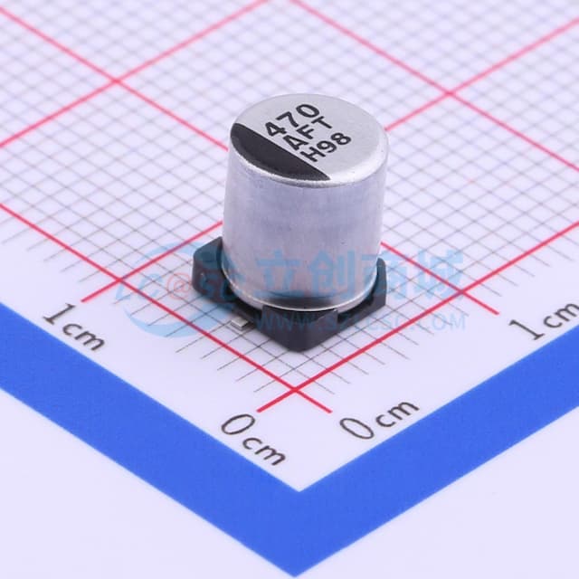 470uF ±20% 10V实物图