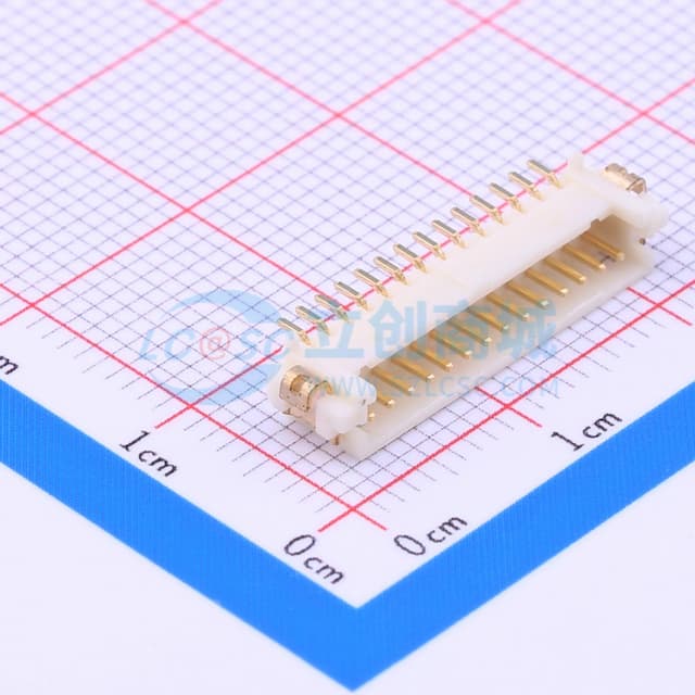 间距:1.25mm 1x14P实物图