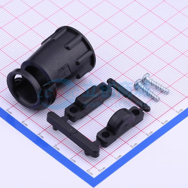 圆形连接器后壳实物图