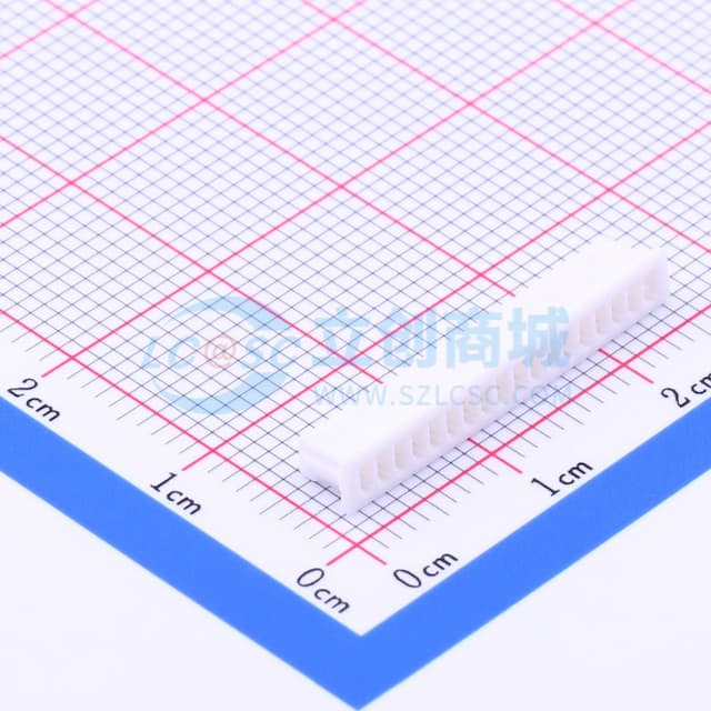 白色 1x18P 1.25mm实物图