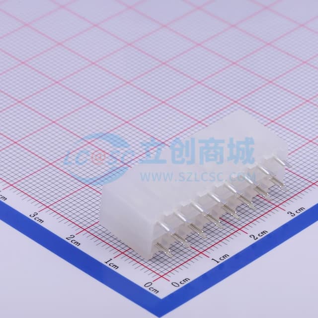 2x8P 间距:4.2mm 直插 【插件】实物图