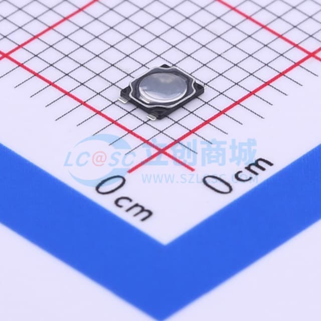 3*2.6*0.45mm 立贴 轻触开关实物图