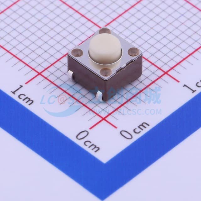 6*6*1.4mm 立贴 轻触开关实物图