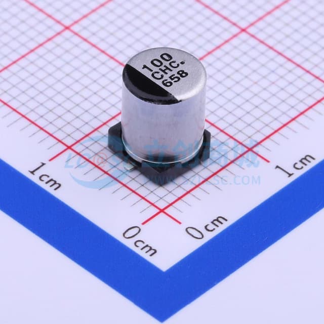 100uF ±20% 16V实物图