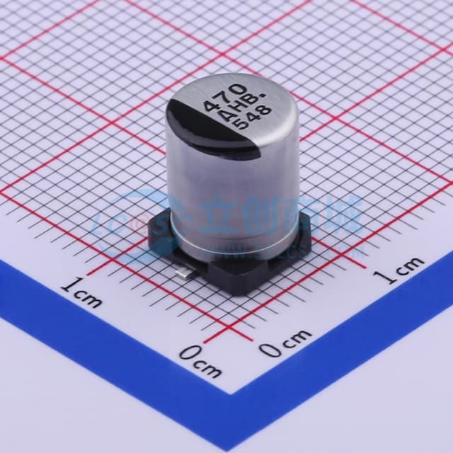 470uF ±20% 10V实物图