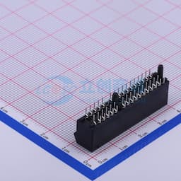 黑色 PCIE3.0 DIP连接器 带双定位柱 卡边缘插座 2.3mm引脚长,PA46【“金】缩略图