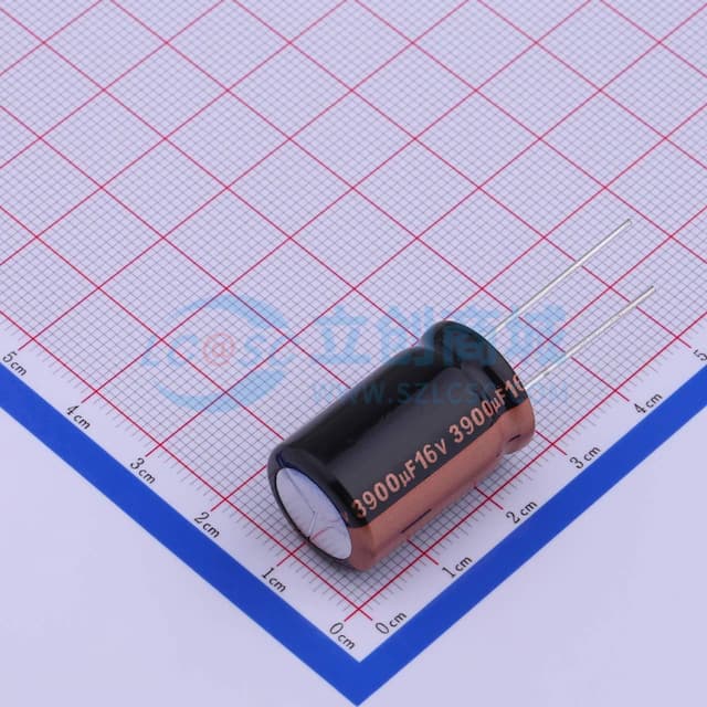 3900uF ±20% 16V 【插件】实物图