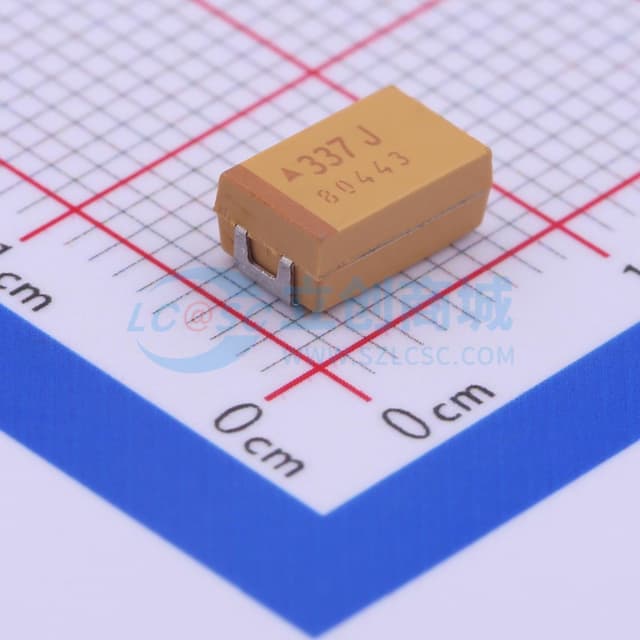 330uF ±10% 6.3V实物图
