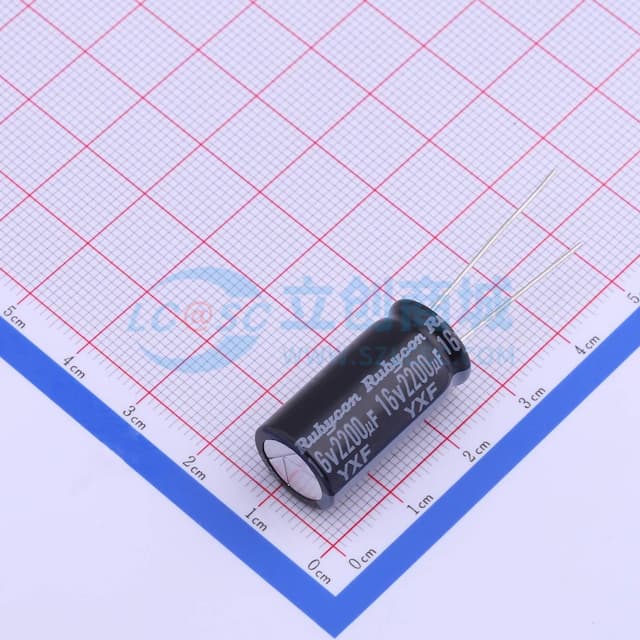 2200uF ±20% 16V 【插件】实物图