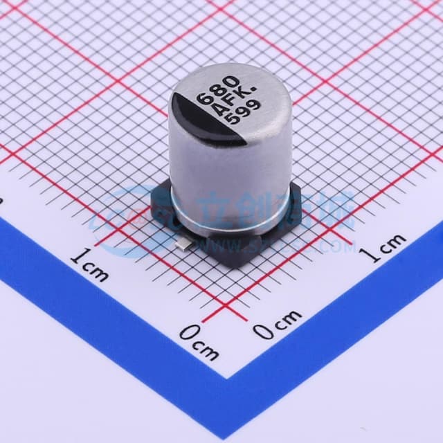 680uF ±20% 10V实物图
