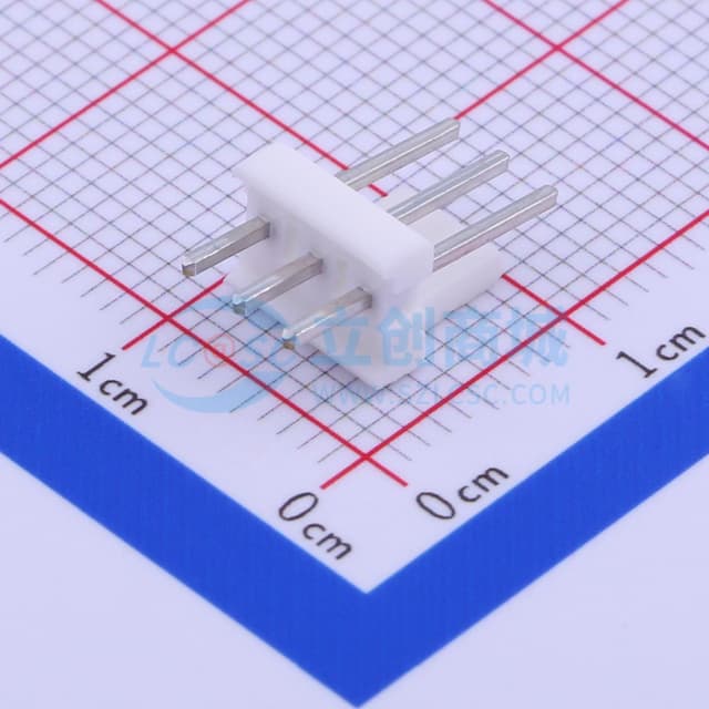 1x3P 间距:2.54mm【插件】实物图