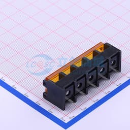 9.5mm 1x5P 每排P数:5 排数:1 直针 边脚【栅栏】缩略图