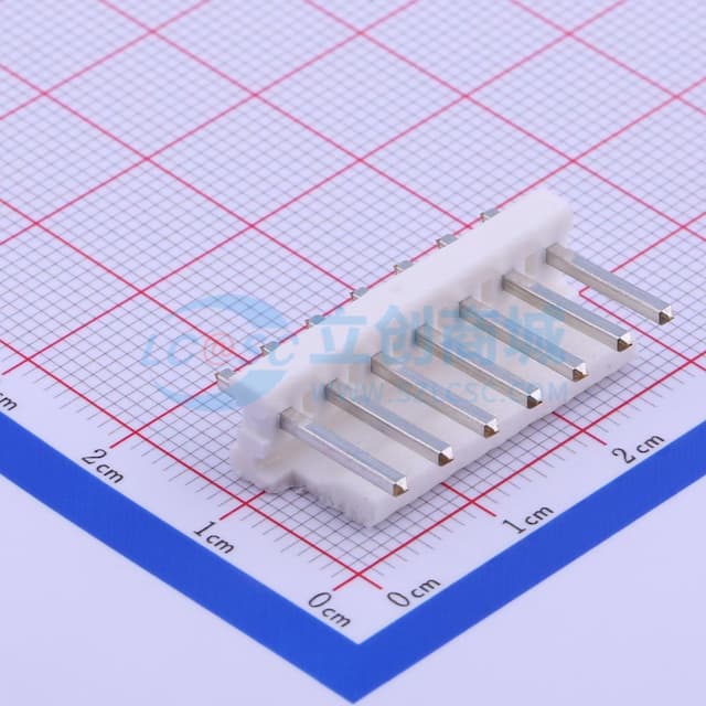 1x7P 间距:3.96mm 直插 【插件】实物图