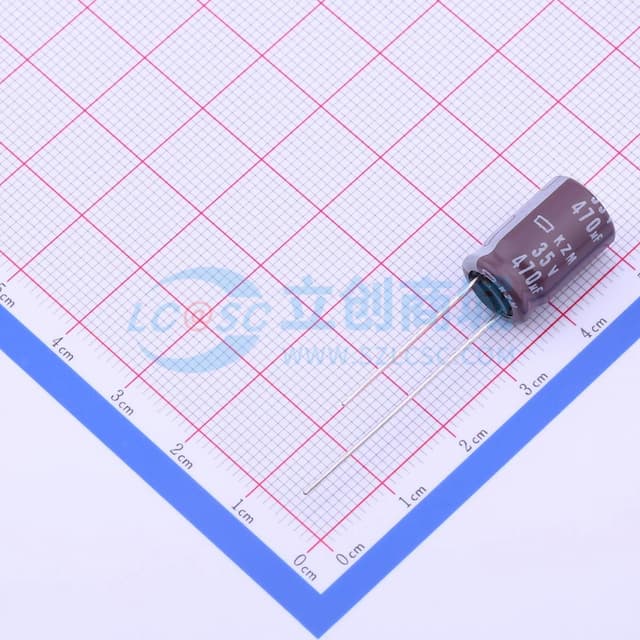 470uF ±20% 35V 【引线】实物图