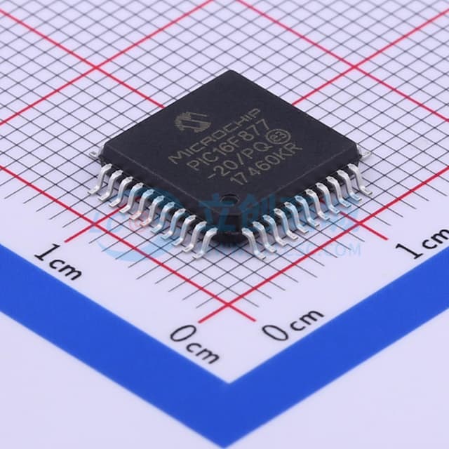 PIC16F877-20/PQ实物图