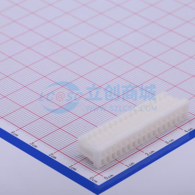 2.5mm 2x17P实物图