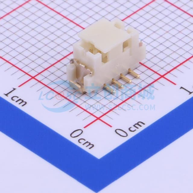 间距:1.25mm 1x4P实物图