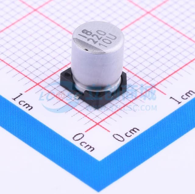 220uF ±20% 10V实物图