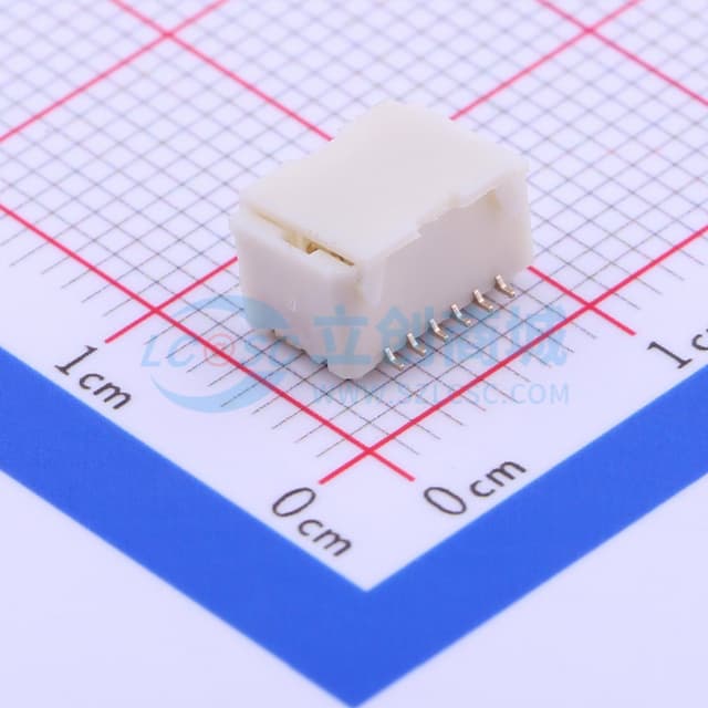 间距:1mm 2x6P实物图