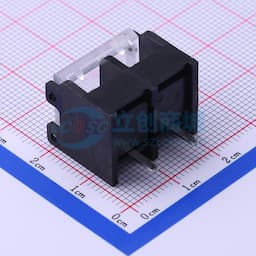 9.5mm 1x2P 直针 边脚 排数:1 每排P数:2 【栅栏】缩略图
