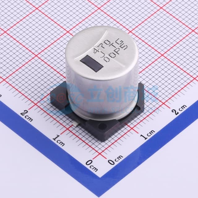 470uF ±20% 63V实物图