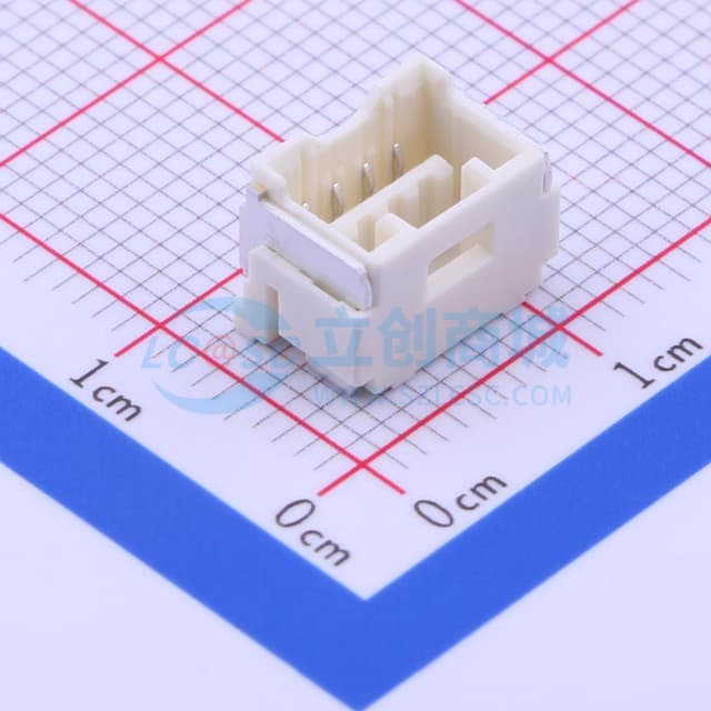 1x4P 间距:1.5mm 立贴实物图