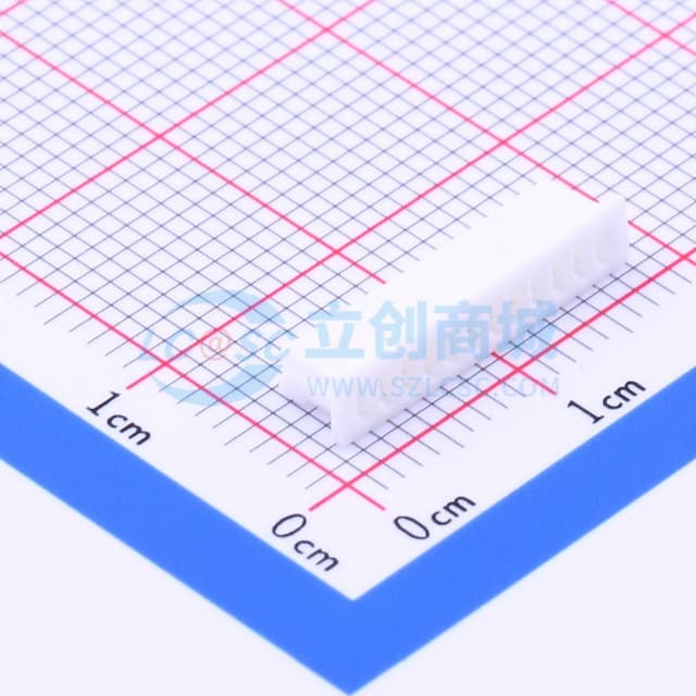 白色 1x12P 1.25mm实物图