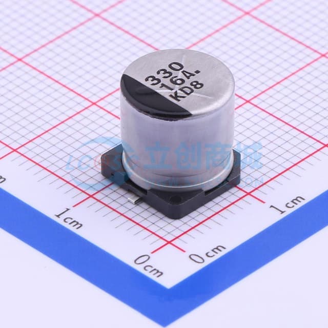 330uF ±20% 16V实物图