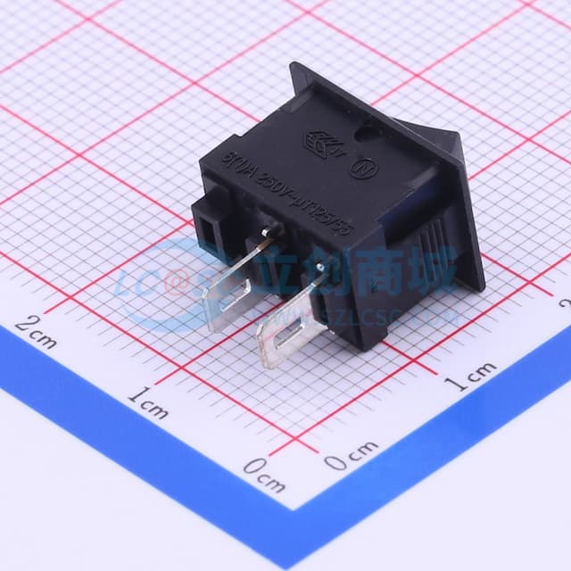 跷板开关SPST 10.5x15mm 【船型】实物图