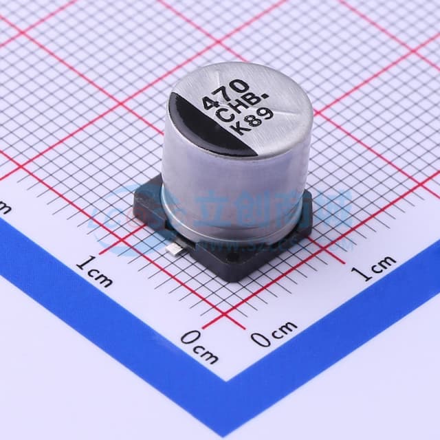470uF ±20% 16V实物图