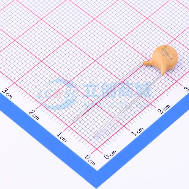 1.5nF ±20% 400V 等级:Y1 【插件】实物图
