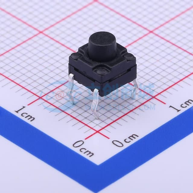 6*6*6mm 直插 轻触开关 【轻触】实物图