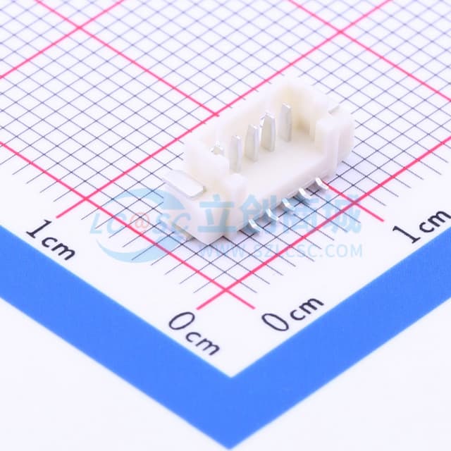 1x5P 间距:1.25mm 立贴实物图