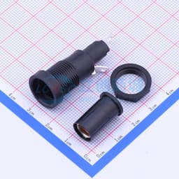 三件套 保险座5*20直脚塑胶螺母（三件套）缩略图