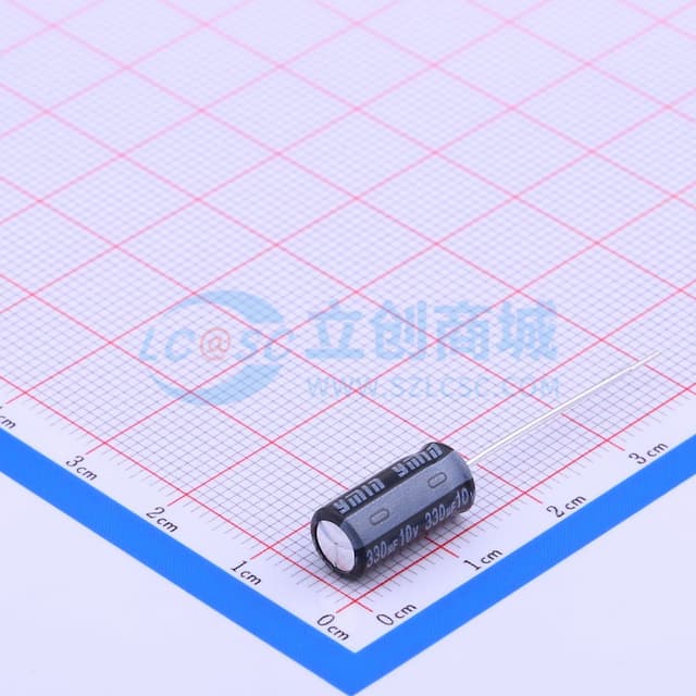 330uF ±20% 10V 【引线】实物图