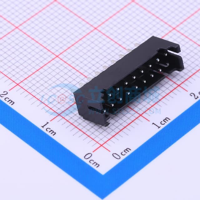 2x9P 间距:2mm 直插 系列:PH 【插件】实物图