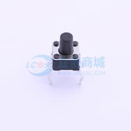 4.5*4.5*6mm 直插 轻触开关 【轻触】缩略图
